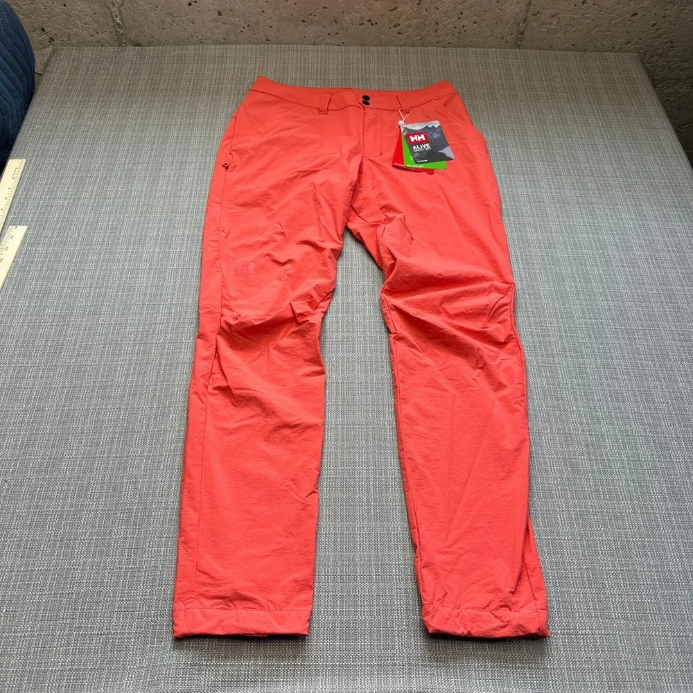 Helly Hansen Brona Softshell Pants Womens Medium Cayenne Red Mountain